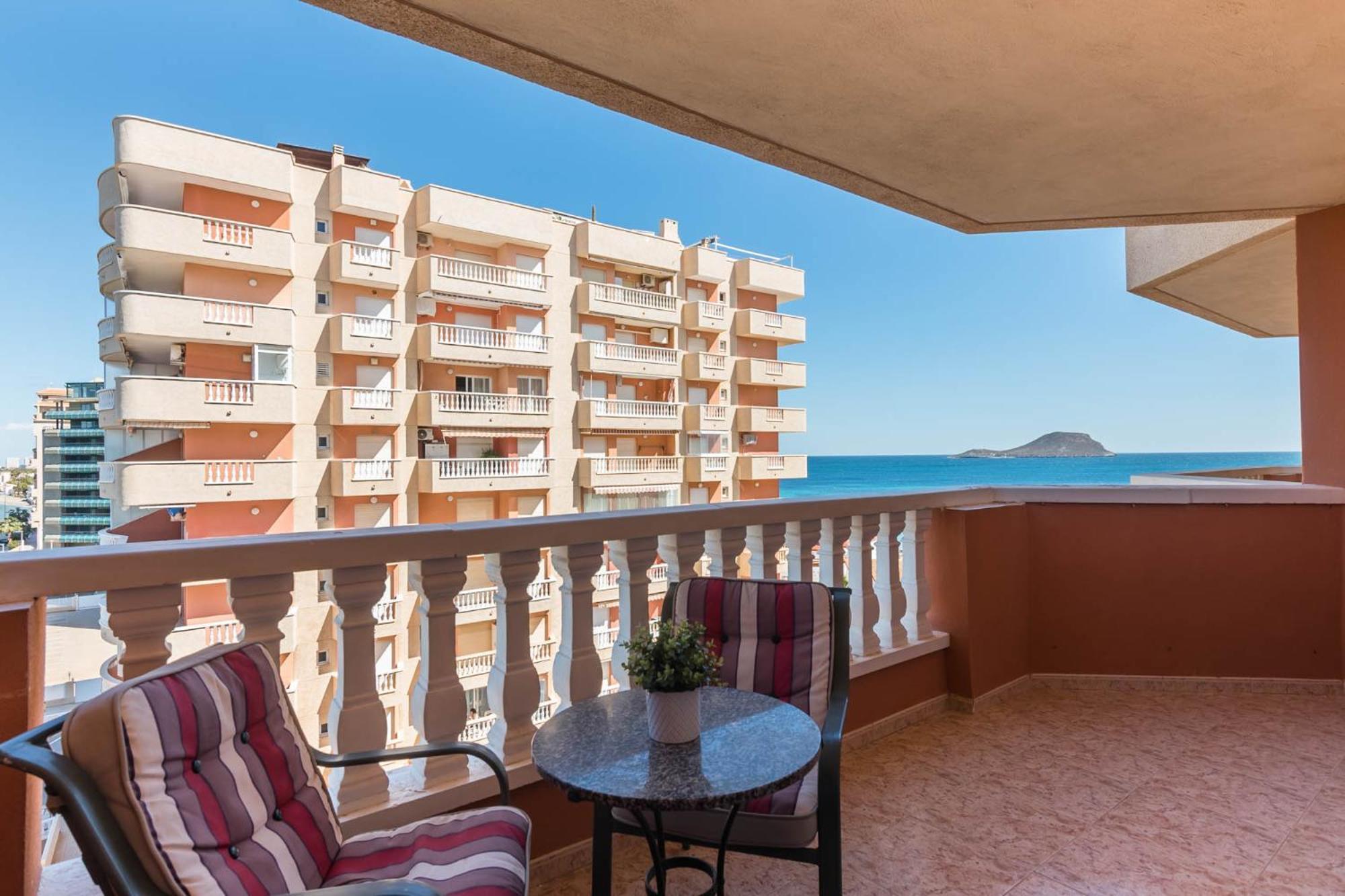 Vistas A Dos Mares La Manga Del Mar Menor Km10 Isla Grosa 2Dormitorios Eksteriør bilde
