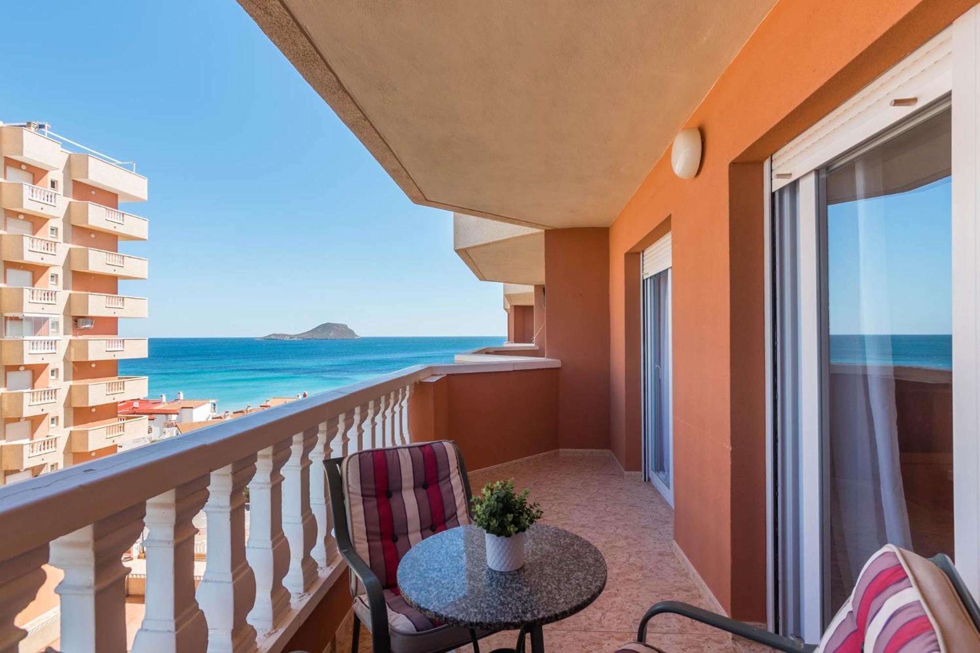 Vistas A Dos Mares La Manga Del Mar Menor Km10 Isla Grosa 2Dormitorios Eksteriør bilde